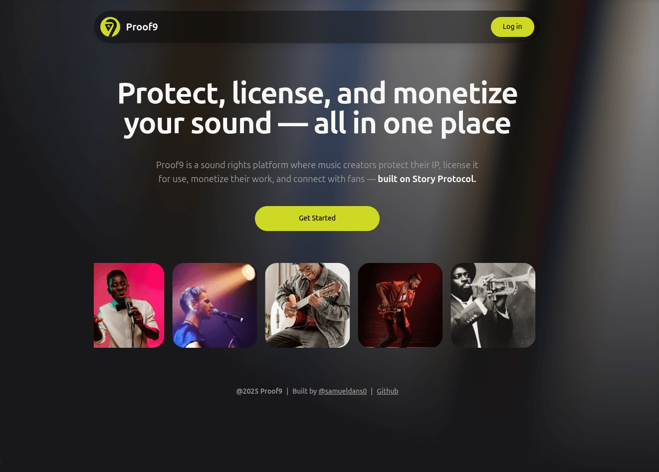 Sound Rights Platform preview